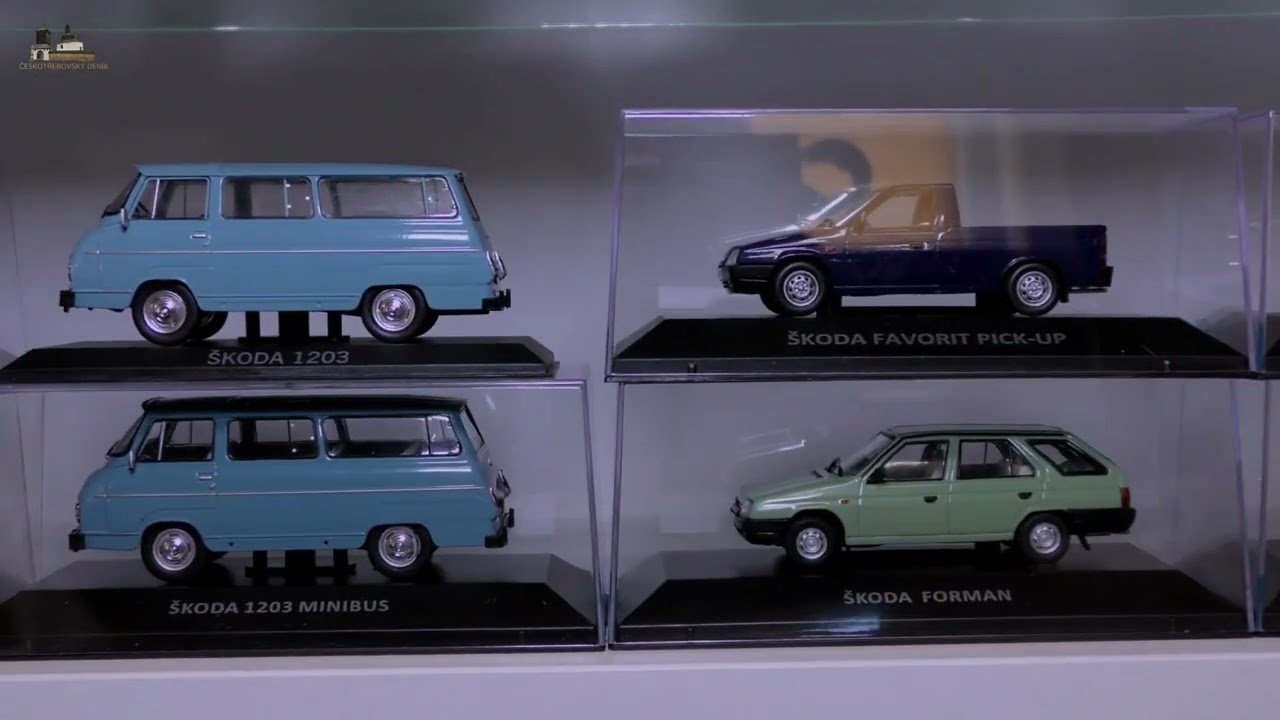 Soukromé muzeum modelů autíček.