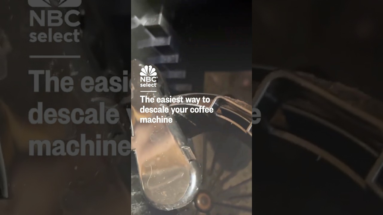 The easiest way to descale your coffee machine