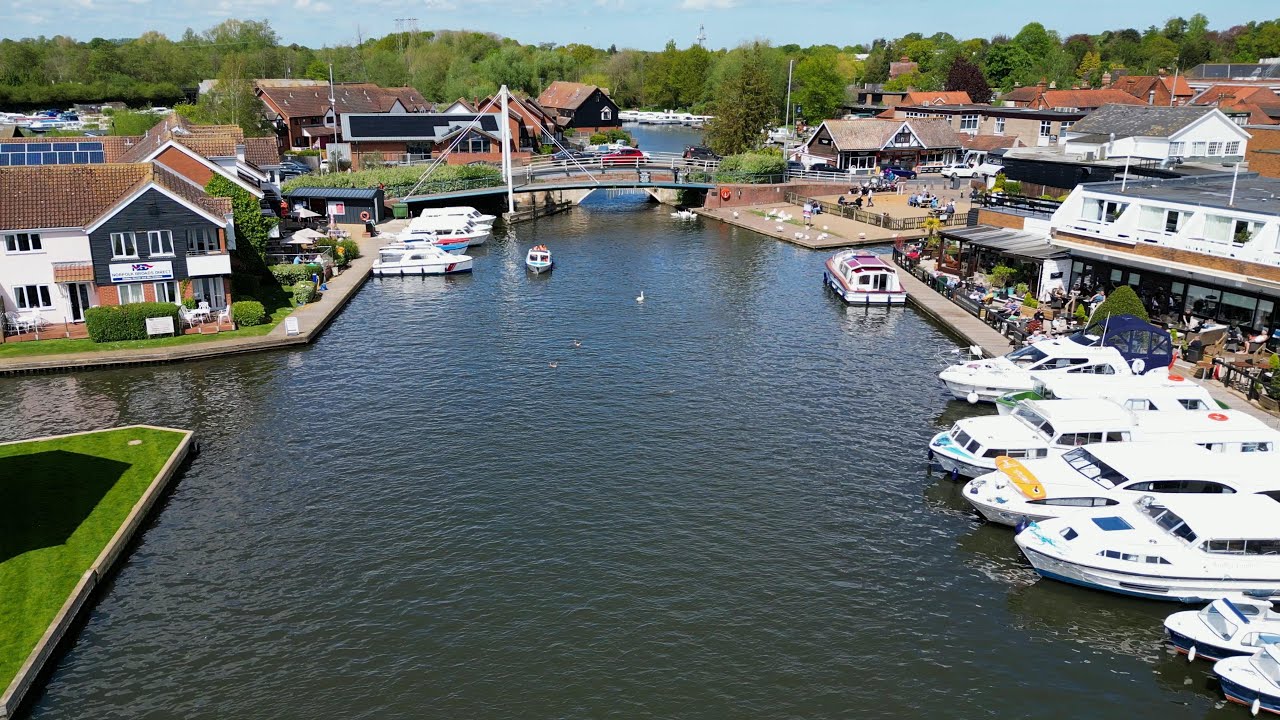 Wroxham Norfolk Broads |4K| DJI Mini 3 Pro