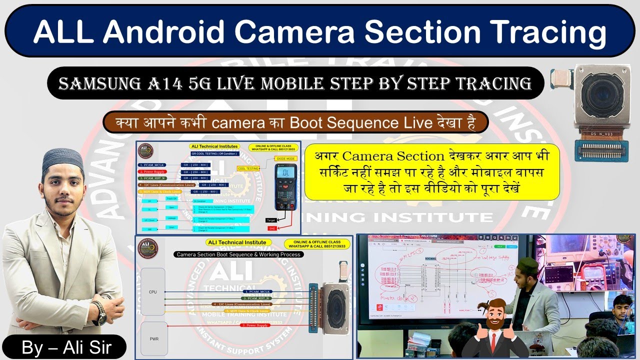 All Android Camera 📷 Section Working Process Explain By Ali Sir || Join Our Next Batch@+918851213933