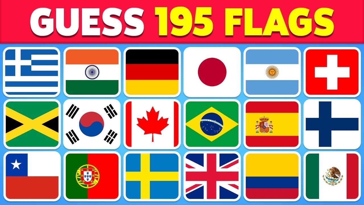 Guess All the 195 Flags of the World 🚩 | Guess the Country Flag Quiz 2026