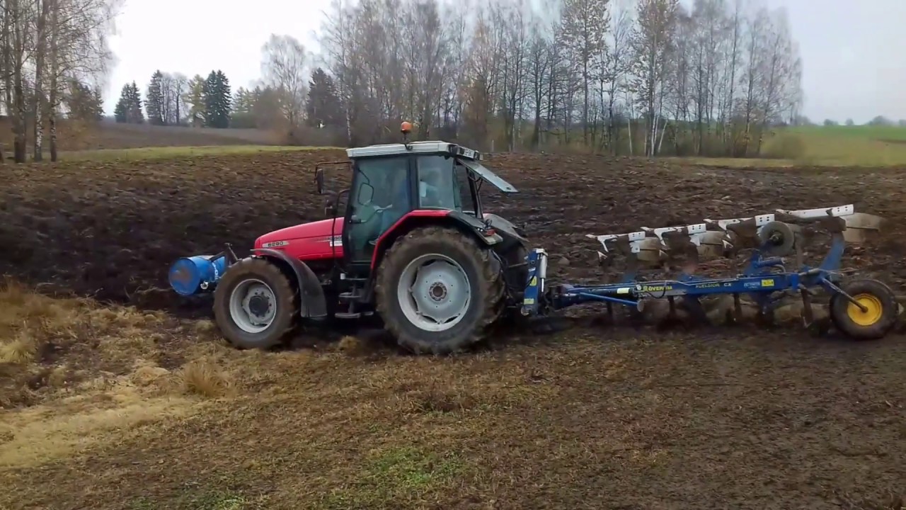Jesienna orka 2018 w akcji massey ferguson 6290