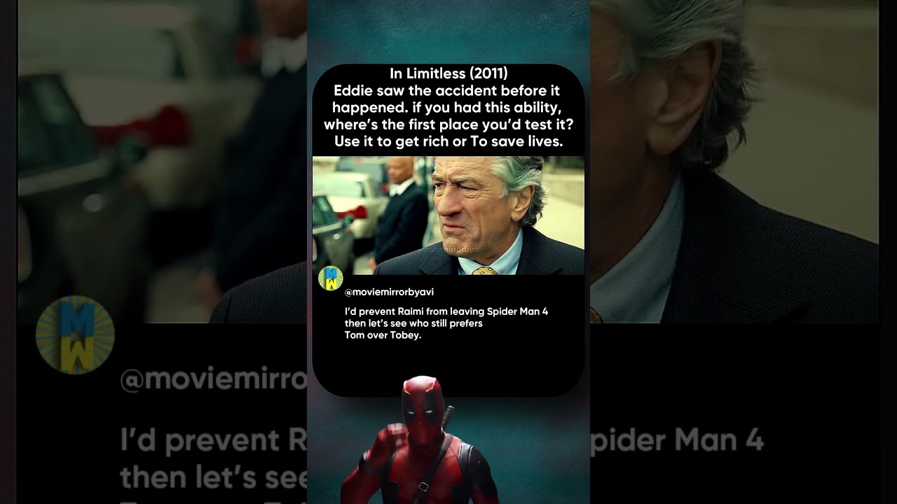 Eddie Sees the Future in Limitless (2011) | Van Accident Prediction Scene
