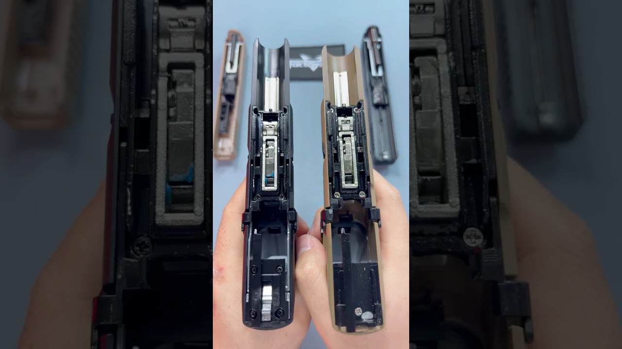 What's different in New Glock 17 Shell Ejecting laser? #toyguns #toys #gelblaster #airsoft