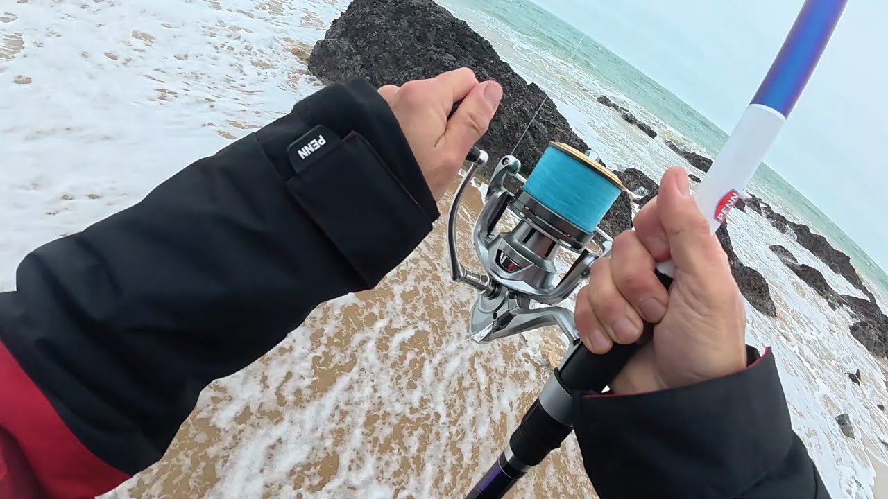 PÊCHE en SURFCASTING l'hiver