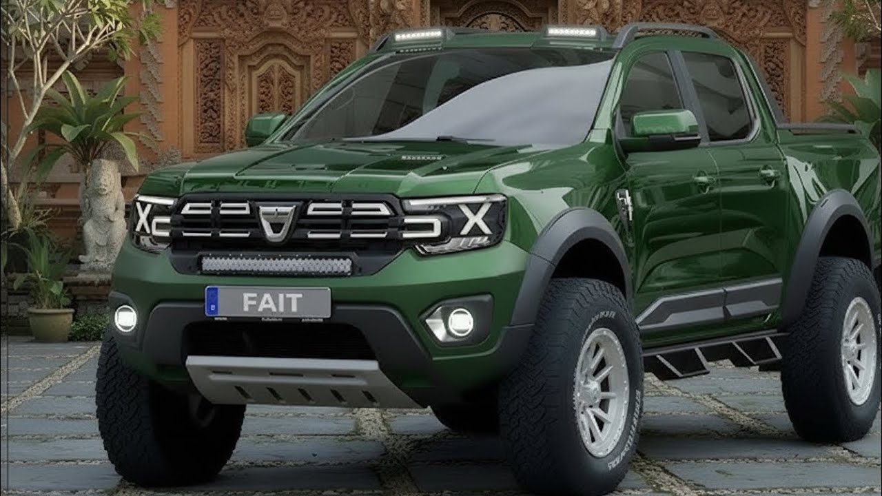 Пикап Dacia Fiat 2026: надежный и универсальный пикап, которого вы так долго ждали!