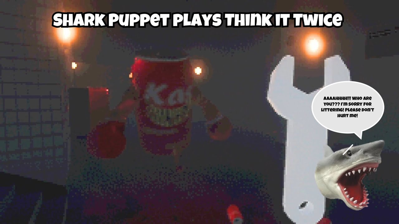SB Movie: Shark Puppet plays Think it Twice!
