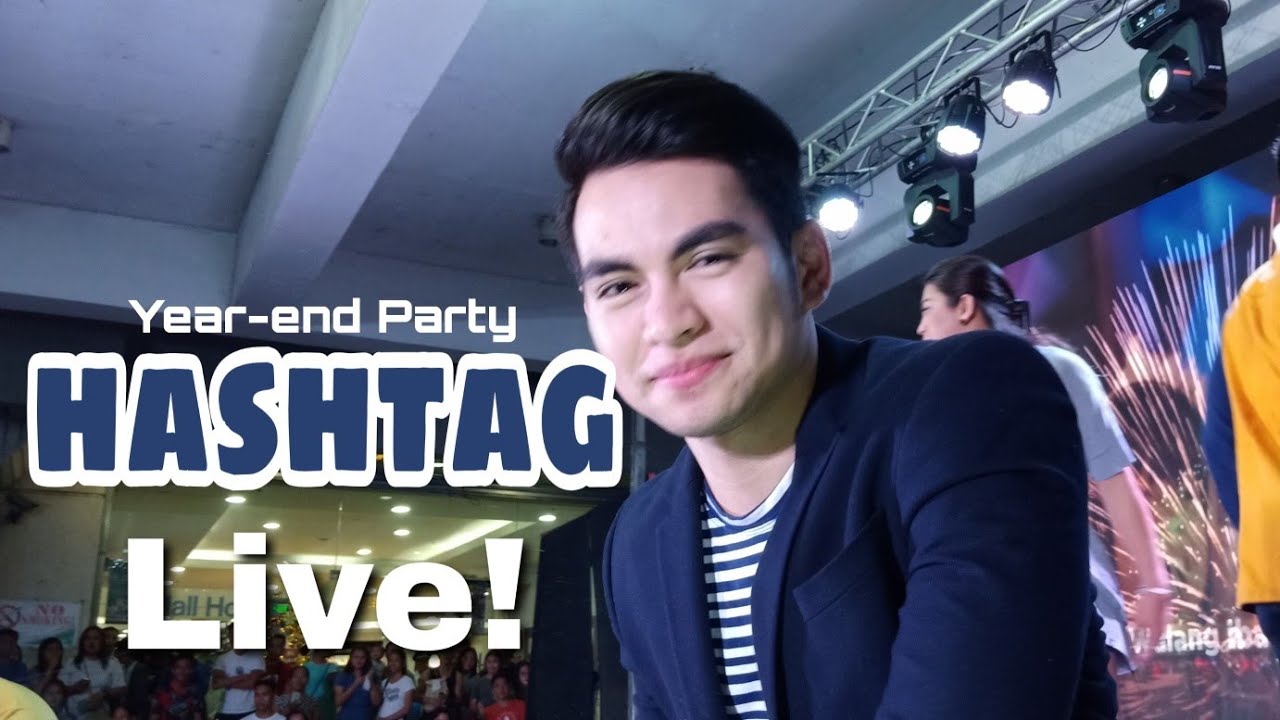 HASHTAG LIVE!!! #pacificmall #legazpicity #hashtag #yearendparty
