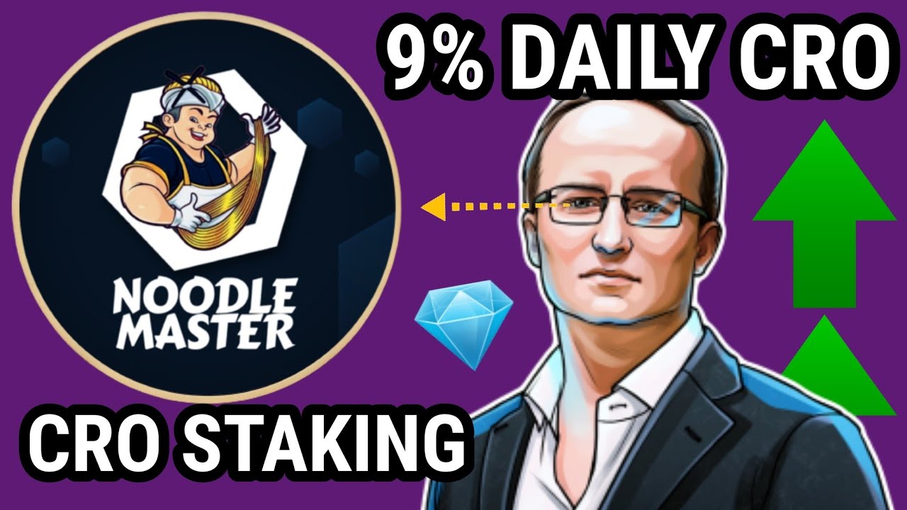 CRO STAKING DAPP | 9% DAILY CRONOS  | NOODLE MASTER | DO NOT MISS IT!!