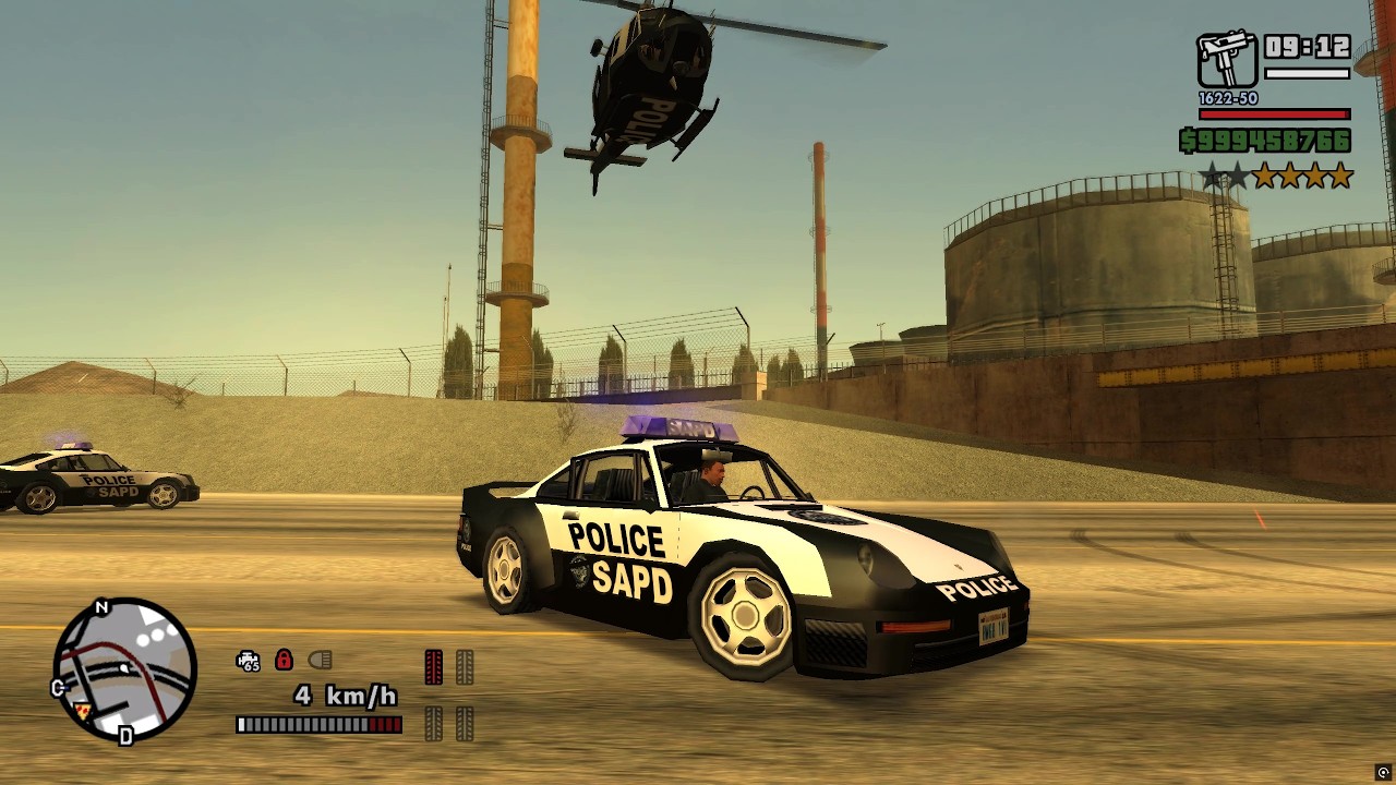 GTA San Andreas - Roca Escalante Shootout and Rampage + Six Star Escape