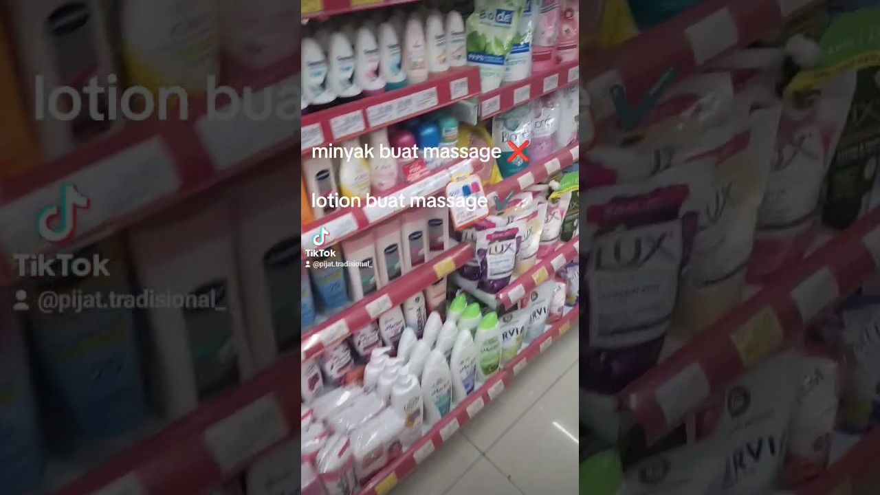 lotion paling disuka buat massage