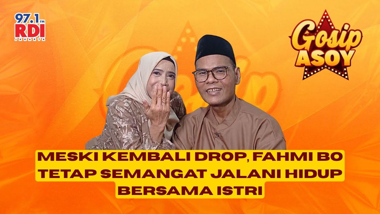 Meski Kembali Drop, Fahmi Bo Tetap Semangat Jalani Hidup Bersama Istri