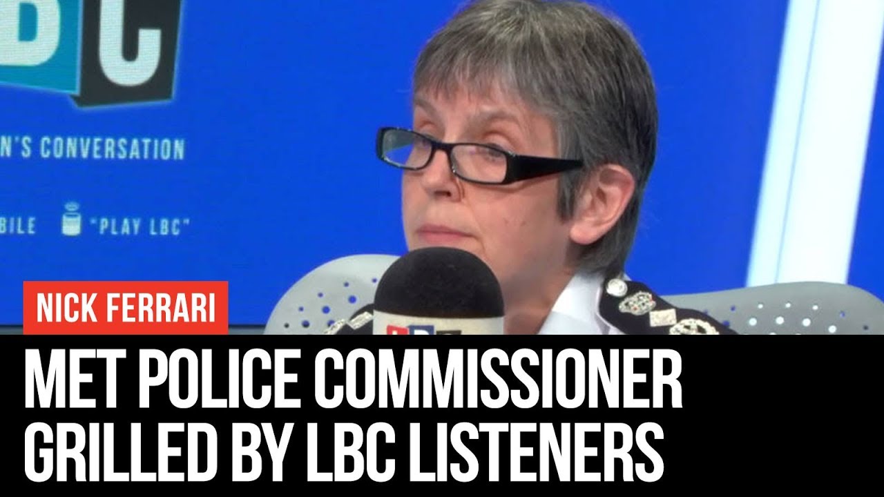 Call The Commissioner: Met Police Chief Cressida Dick Grilled By LBC Listeners