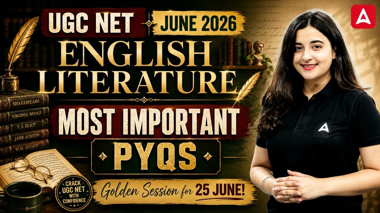 UGC NET English Literature Marathon | UGC NET English Most Important PYQs By Aishwarya Mam