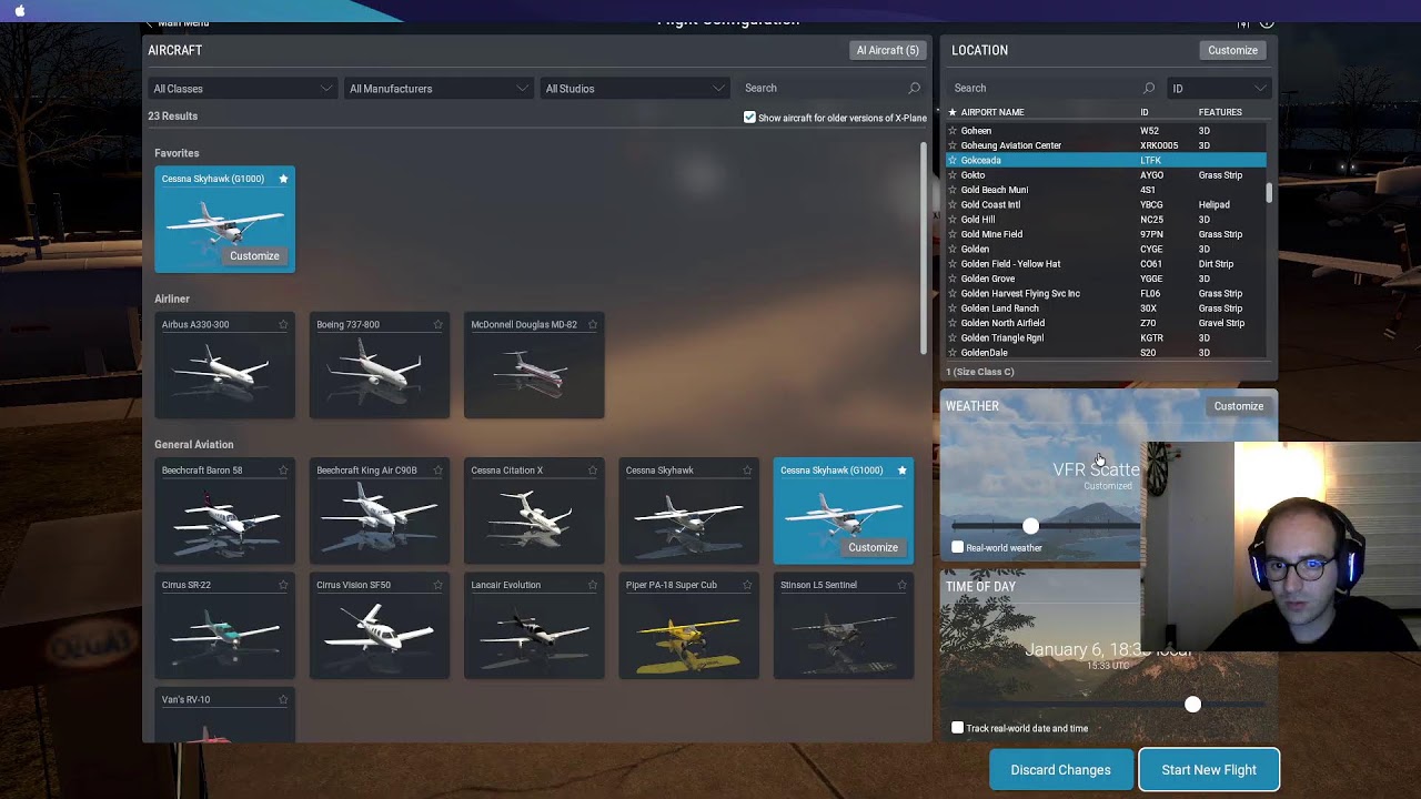 X-Plane: Gökçeada kalkış - Sohbet Muhabbet