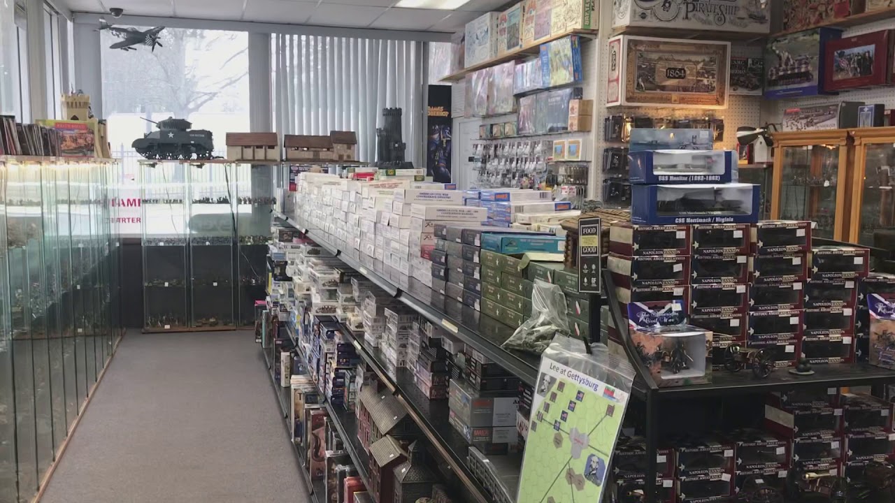Gettysburg miniature toy soldier shop