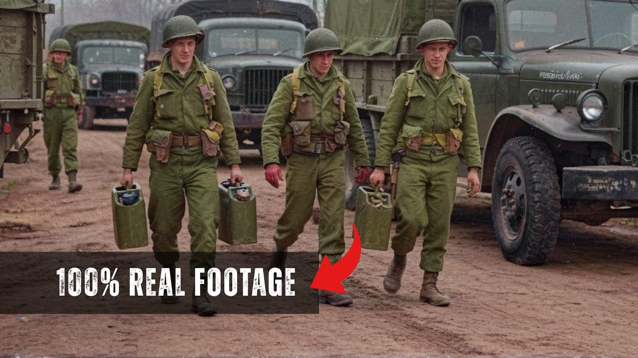 The Invisible Army: How American Logistics Won the Race Across France | 100% Real Footage