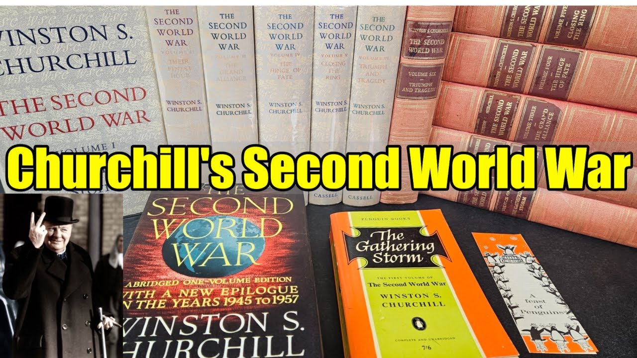 The Second World War by Winston S. Churchill - It's History + UK 1st Editions Examined