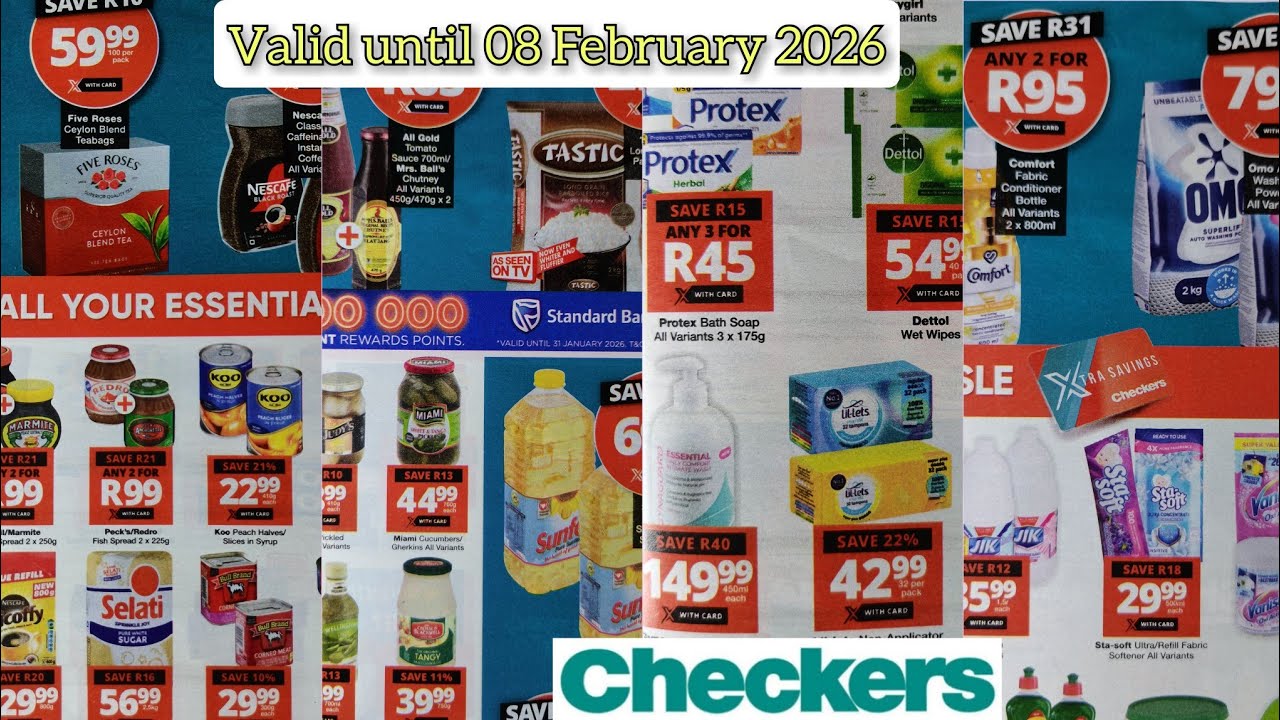 CHECKERS || Предновогодние предложения для покупок
