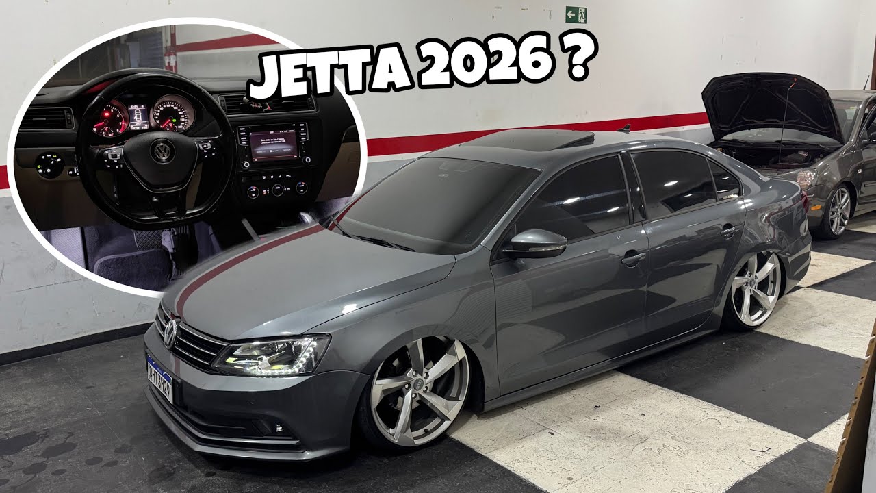 RODAS LANÇAMENTO E INTERNA TODA BRANCA , SE LIGA COMO FICOU O JETTA 🔥