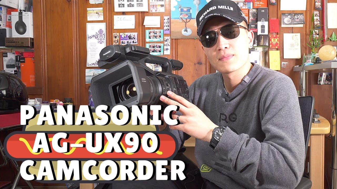 Good Starter Camcorder: Panasonic AG-UX90 Overview in 4K!!