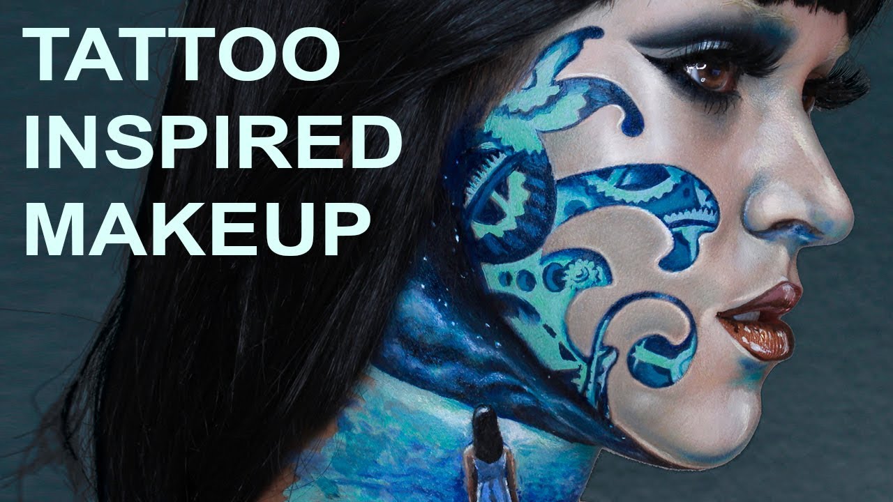 STEAMPUNK TATTOO INSPIRED MAKEUP