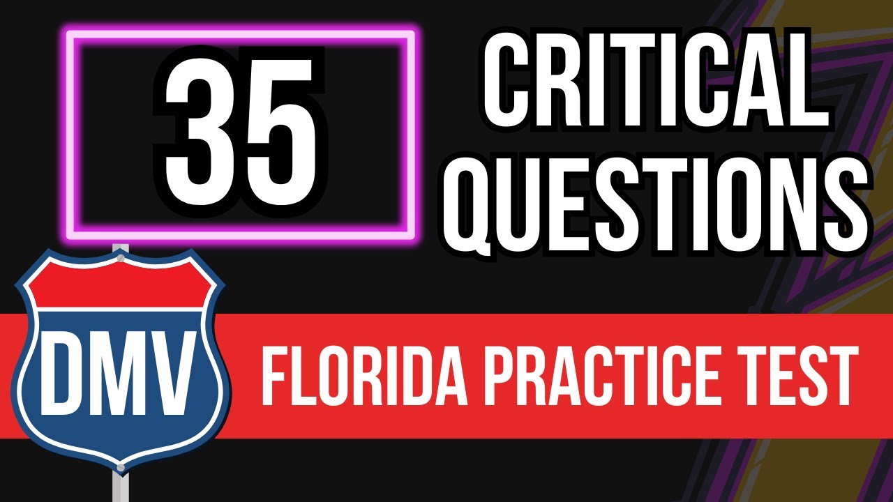 Florida DMV Practice Test 2026 New Permits, Renewals, and Senior Driver Exams