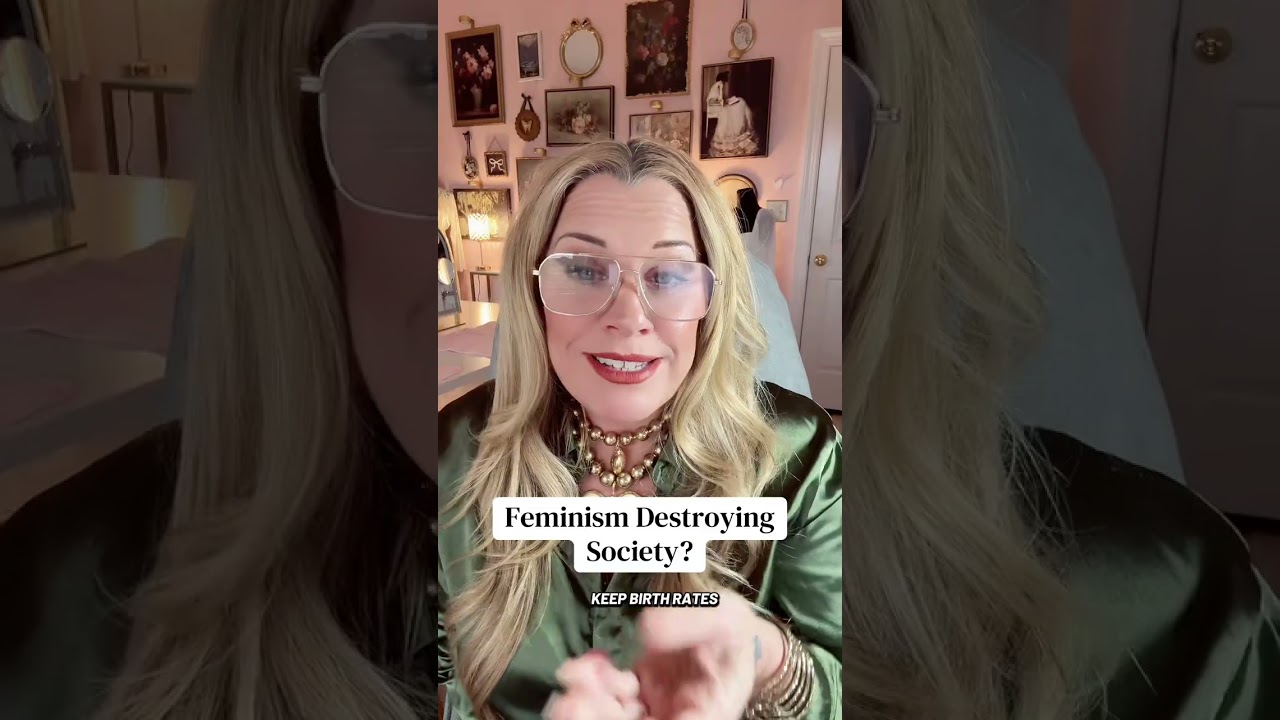 Ciągle słyszę, że feminizm zniszczył społeczeństwo, bo wskaźnik urodzeń spada
