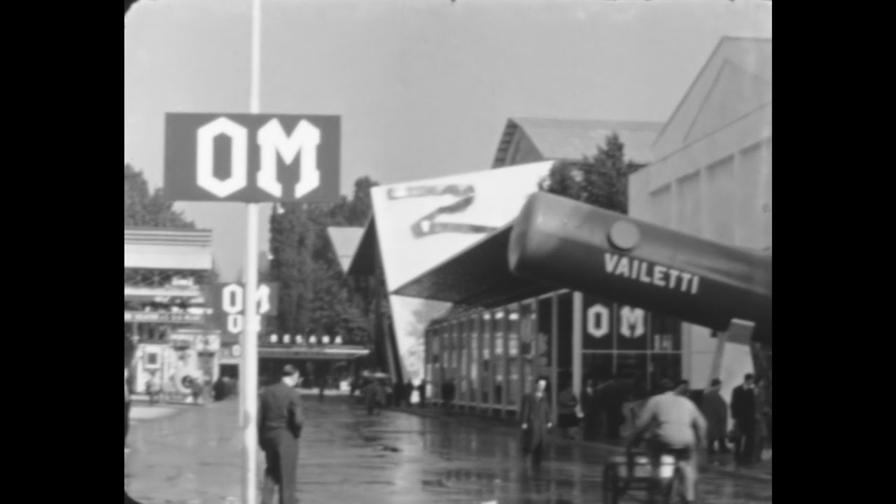 Film 8 mm: la Fiera di Milano nel 1953