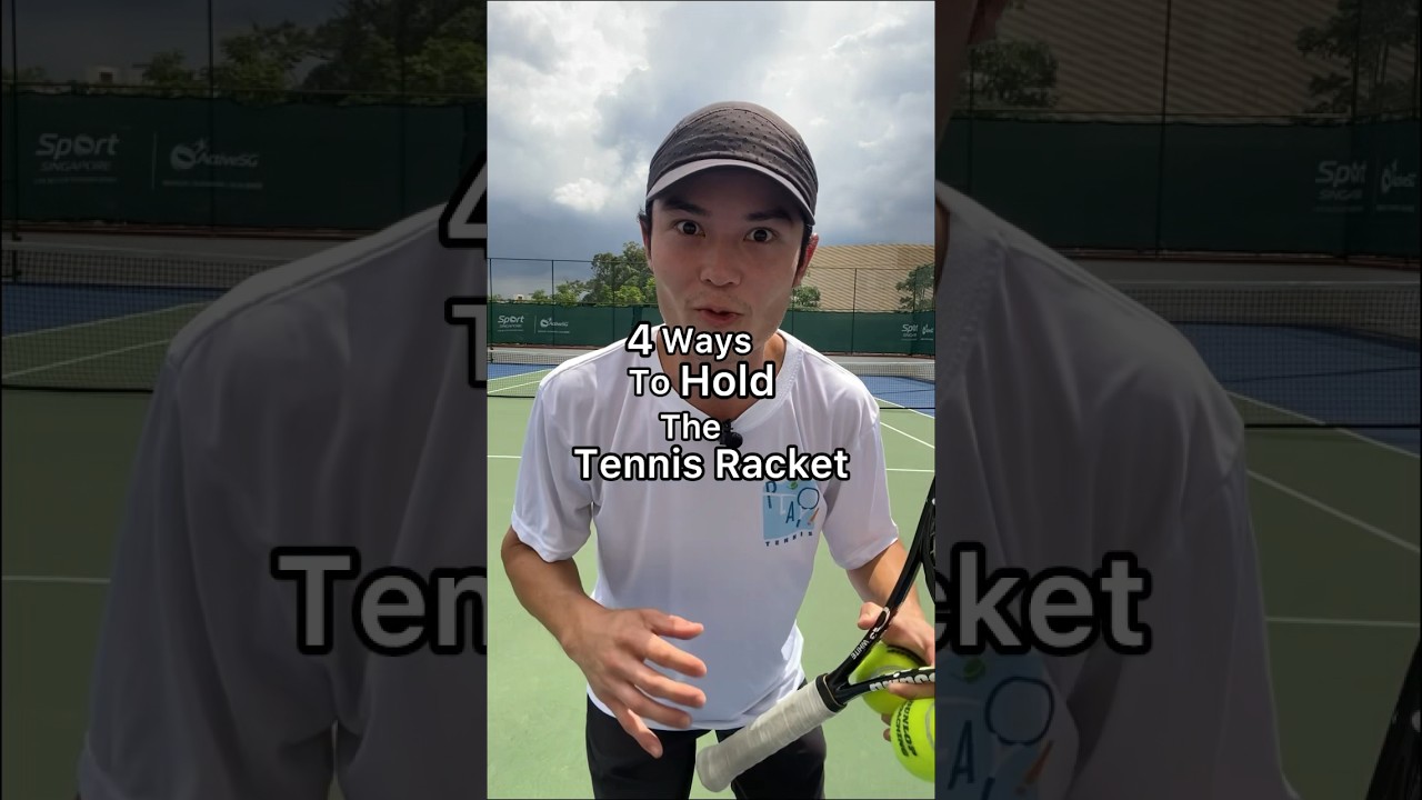 4 Ways To Hold The Tennis Racket
