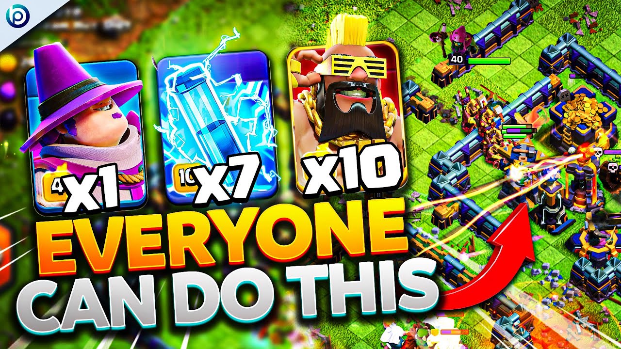NEW Super Hog + Apprentice Warden Army is EASY and OP | MUST TRY This | Clash of Clans TH15 Attacks