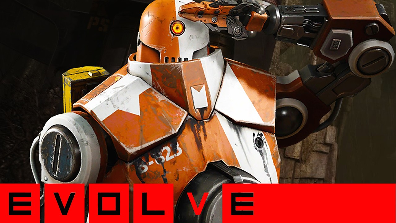 Bucket &mdash; этот робот просто сломан EVOLVE MULTIPLAYER 2026 #evolve #evolvelegacy