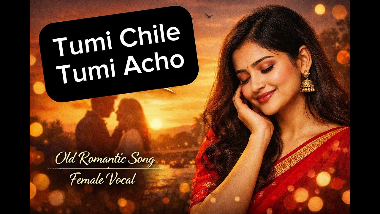 তুমি ছিলে তুমি আছো | Old Romantic Bengali Song | Female Vocal | Nostalgic Love Song