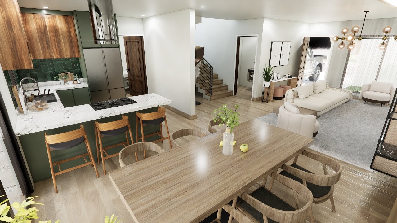 PLANO DE CASA con 4 DORMITORIOS IDEAL PARA TUS METAS