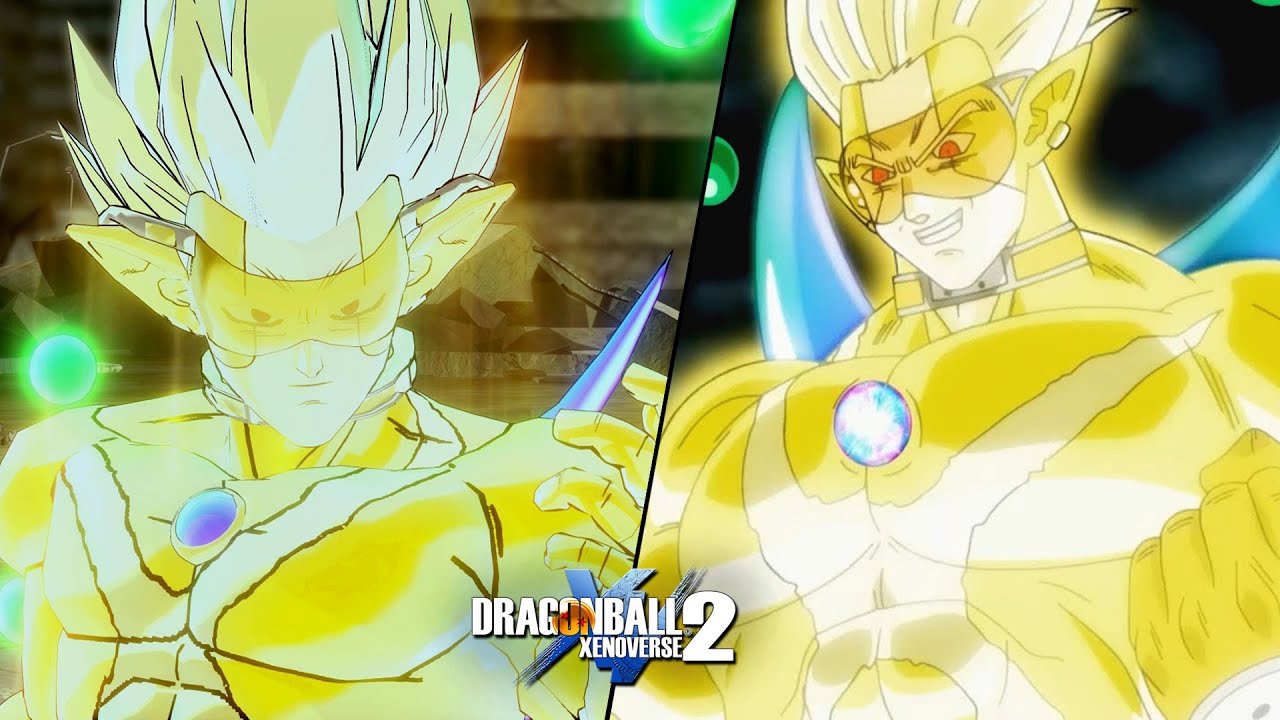 Dragon Ball Xenoverse 2 - NEW HEARTS MOD FROM SDBH! The Ultimate Godslayer Golden Hearts