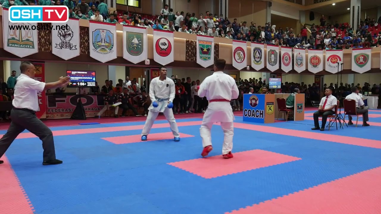 SERU❗ Sandy Firmansyah (INKANAS) Vs Feby (SULSEL) - Kejurnas Piala Ketum PB FORKI 2022