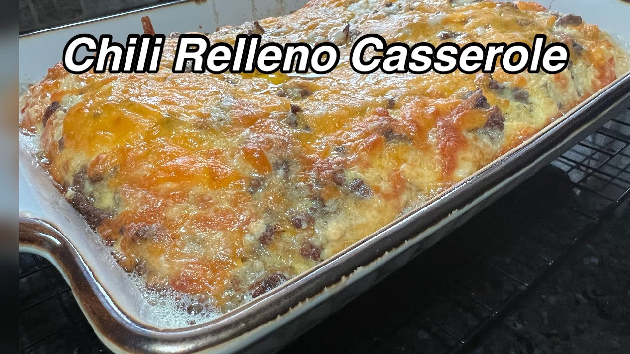 Easy Chili Relleno Casserole - Twisted Mikes