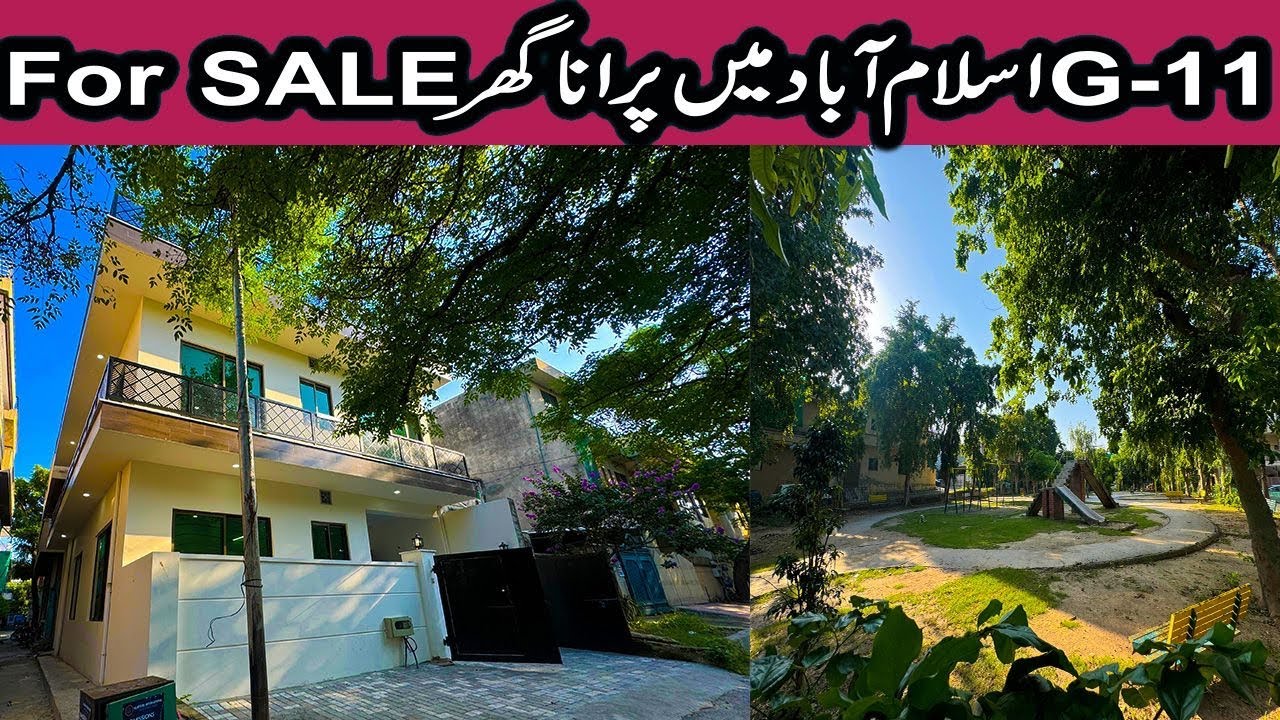 4 Marla Corner House For Sale in G11 Islamabad
