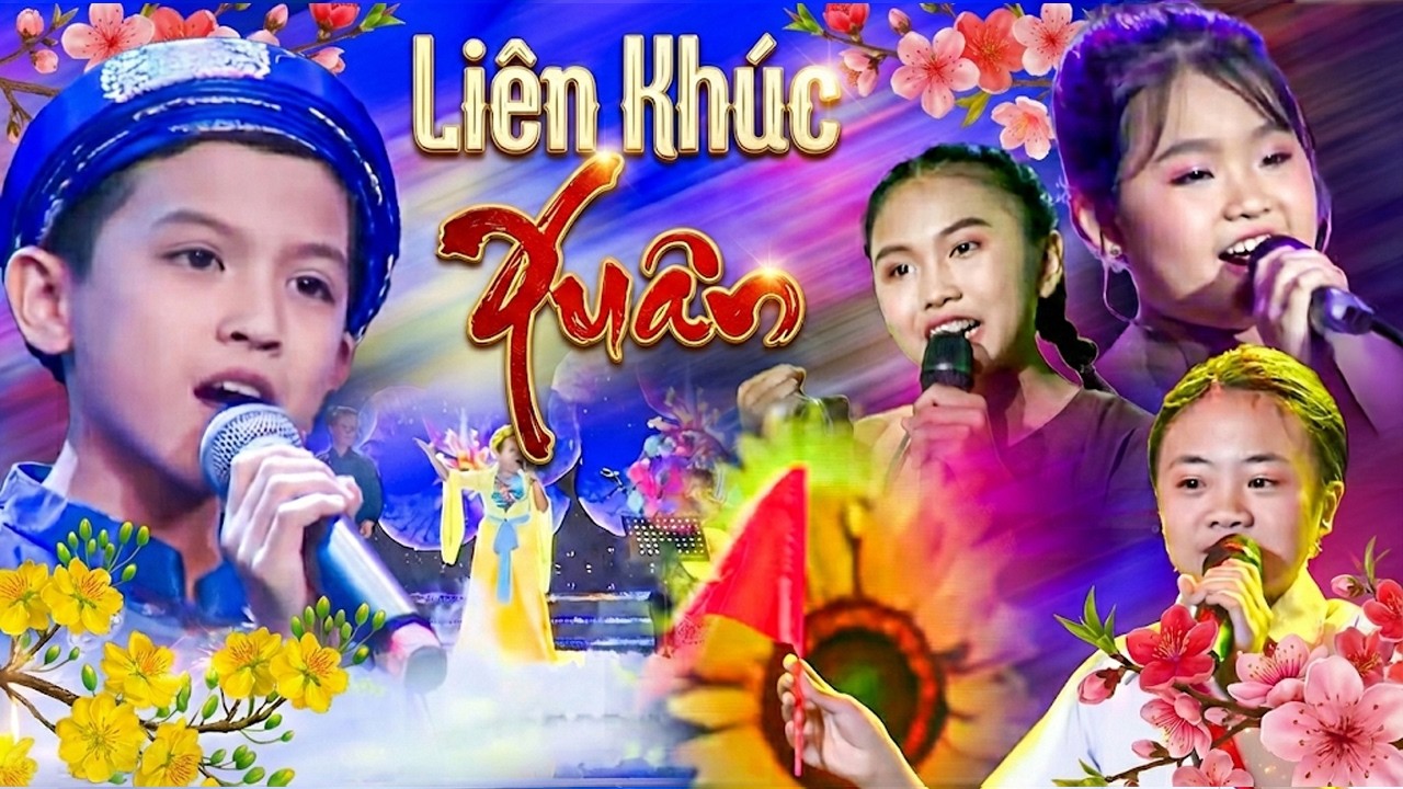 Cùng ĐÓN XUÂN BÍNH NGỌ 2026 với liên khúc NHẠC XUÂN NHÍ HAY NHẤT HIỆN NAY | Nhạc Tết 2026 | THVL