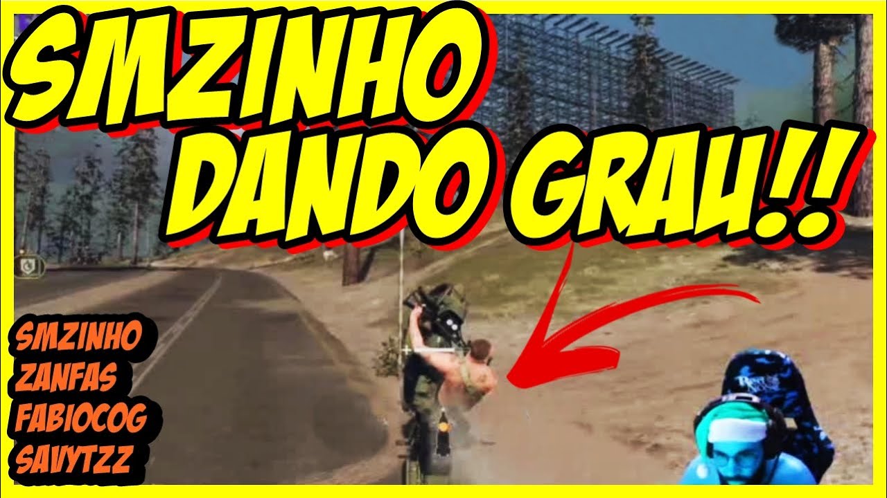 Smzinho Fabiocog Zanfas e Savytzz SMZINHO DANDO GRAU NA MOTO WARZONE