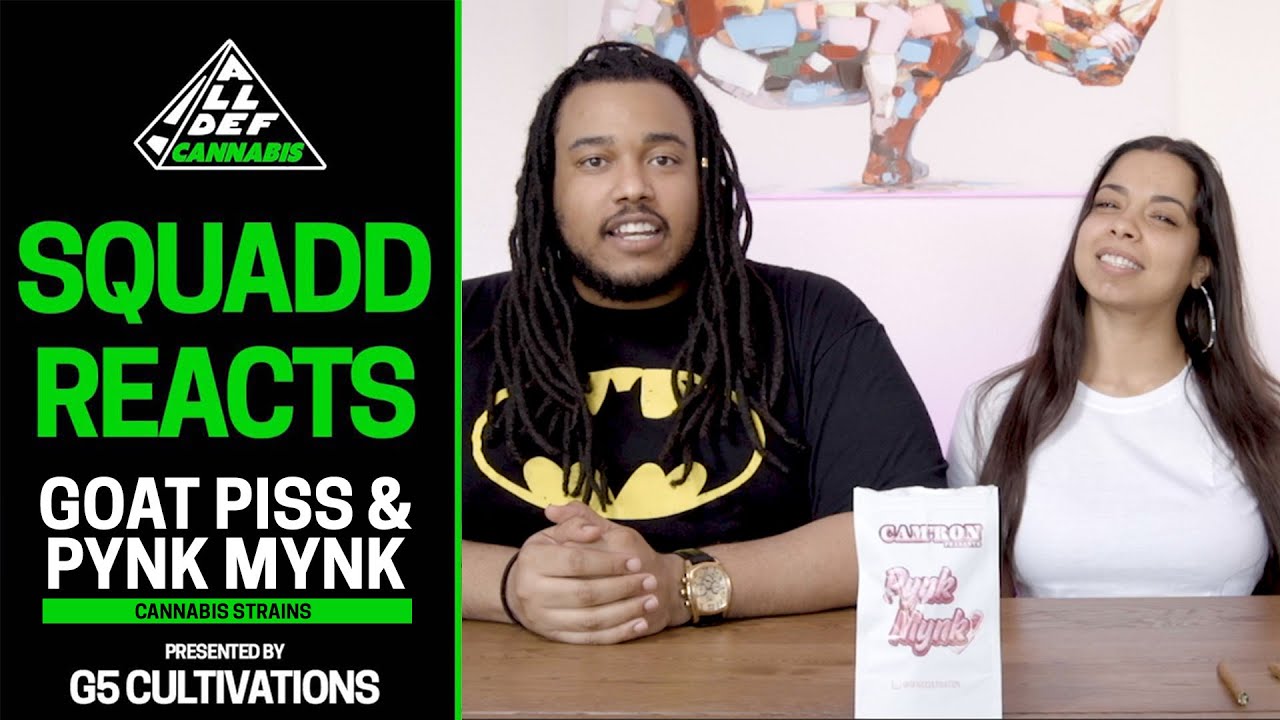 G5 Cultivation's Goat Piss & Pink Mynk | SquADD Reacts | All Def Cannabis