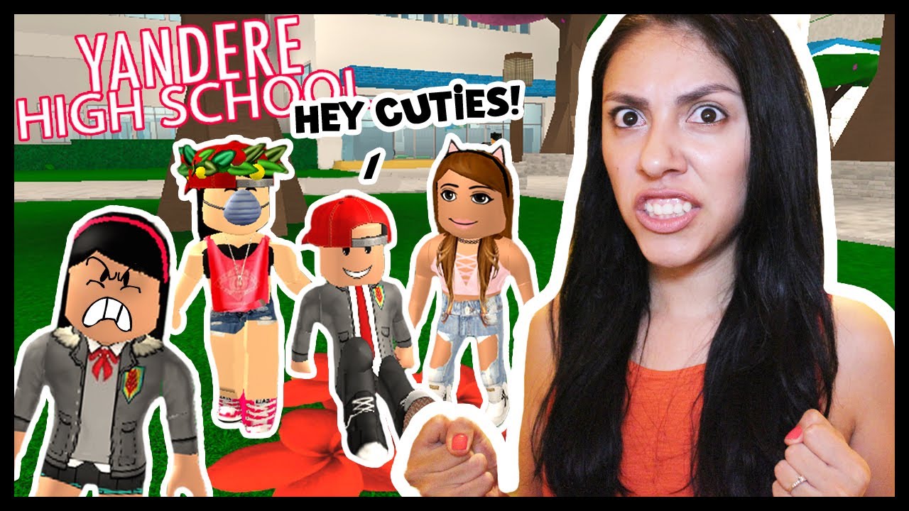 GET AWAY FROM MY BOYFRIEND! - ROBLOX - YANDER HIGH SCHOOL