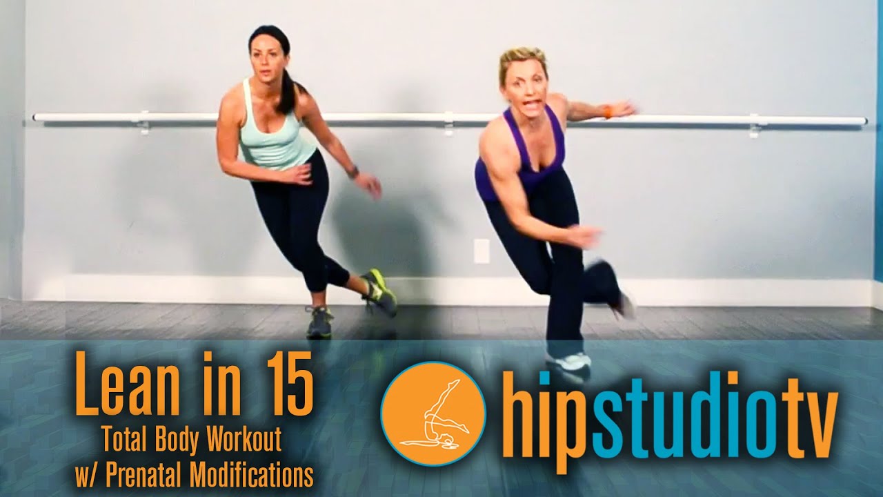 HIP Lean in 15 HIIT Workout | Tabata w/ Prenatal Modifications #1.2 | Hermosa Beach Pilates Studio