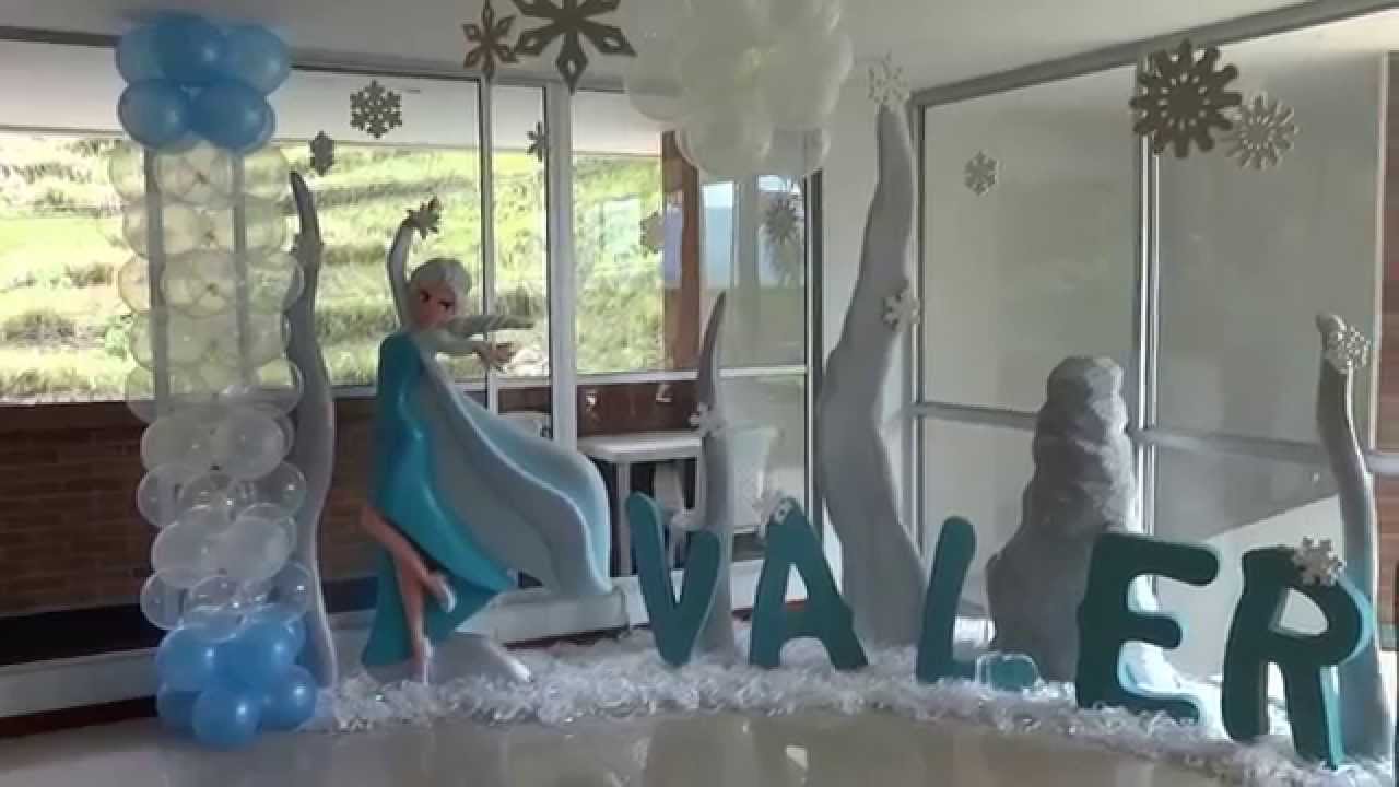 FROZEN-CONGELADOS-FIESTA TEMATICA-VALERIA 4 AÑITOS-OCT.25-2014