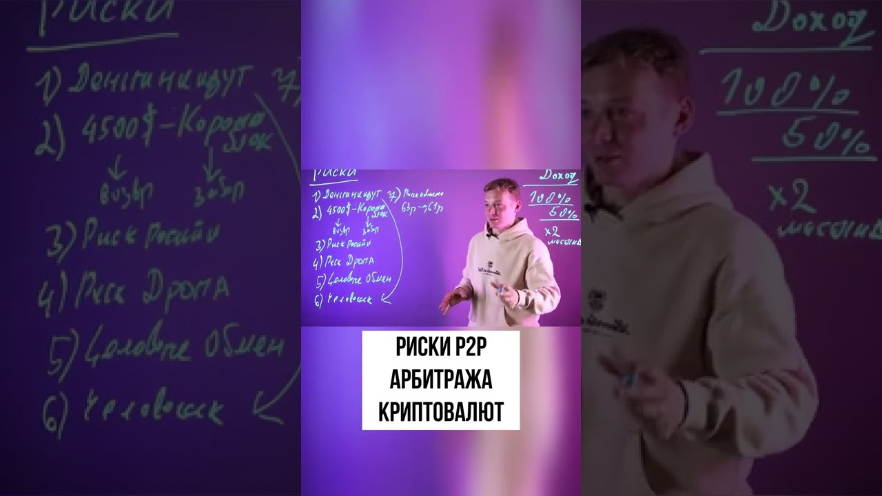 Риски P2P арбитража криптовалют