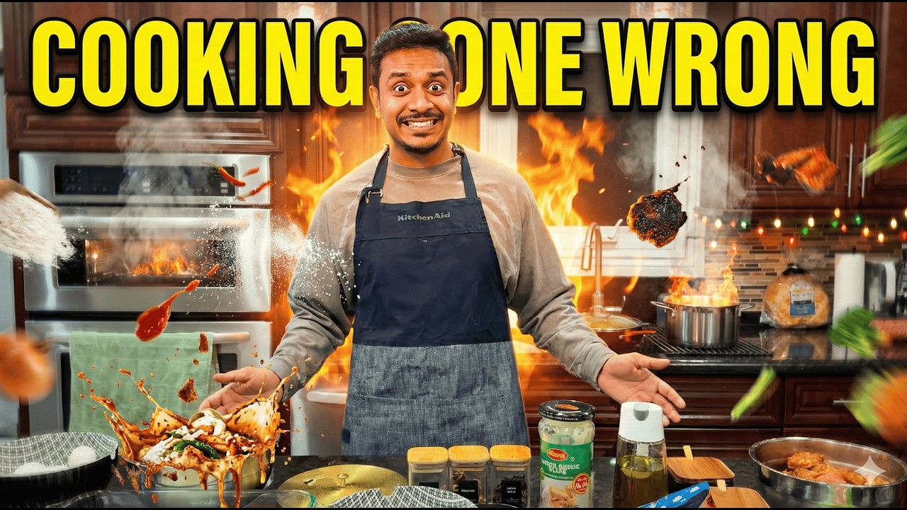 I Tried Cooking Christmas Dinner for Everyone… It Went Wrong