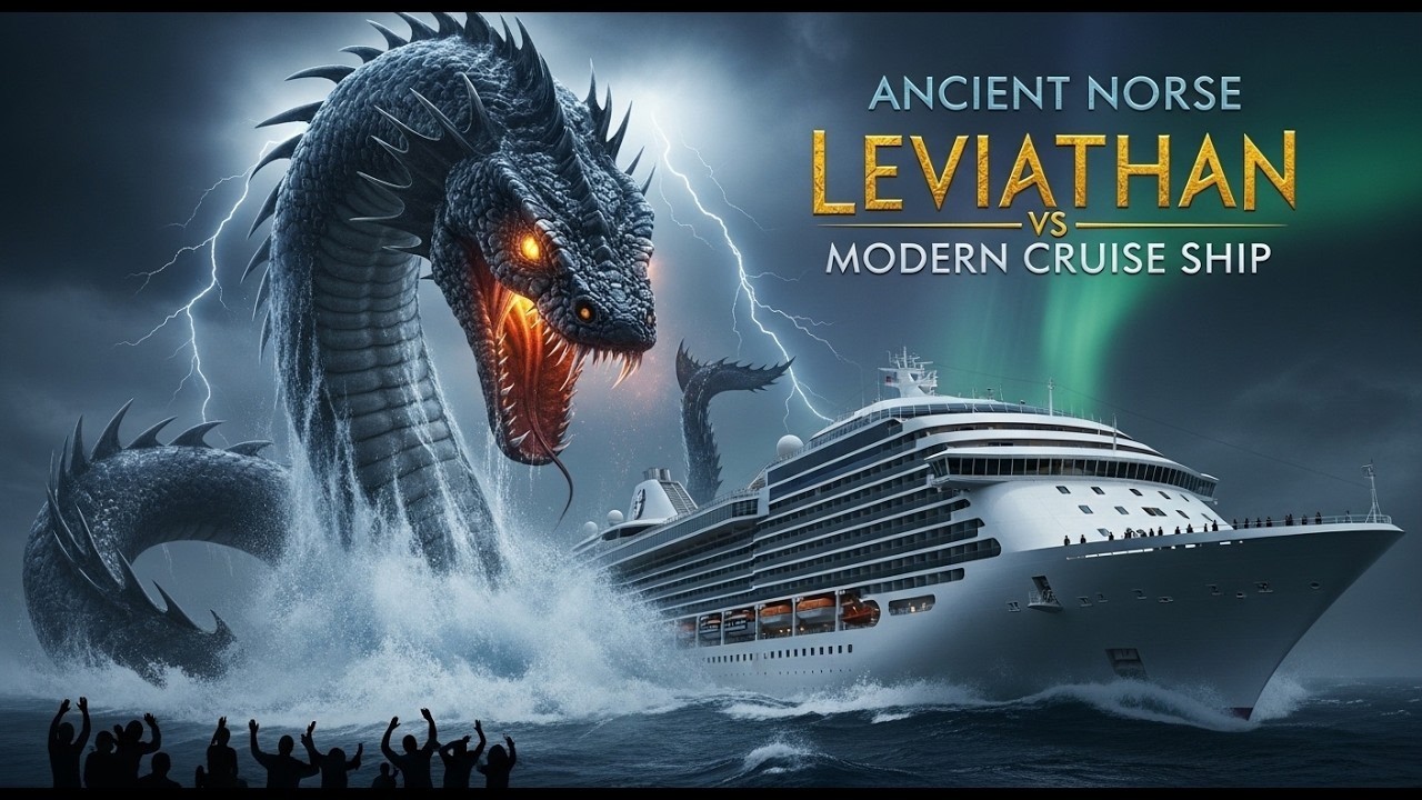 Ancient Norse Leviathan vs Modern Cruise Ship