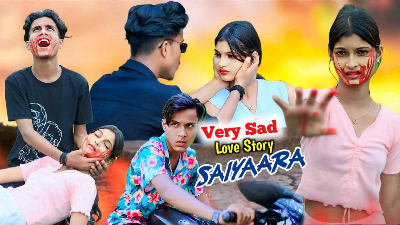 Saiyaara Title Song ❤️ Very Sad Love Story 😭  Bhaity Music Company 🎶 Heart Touching Love Story💋Sahil