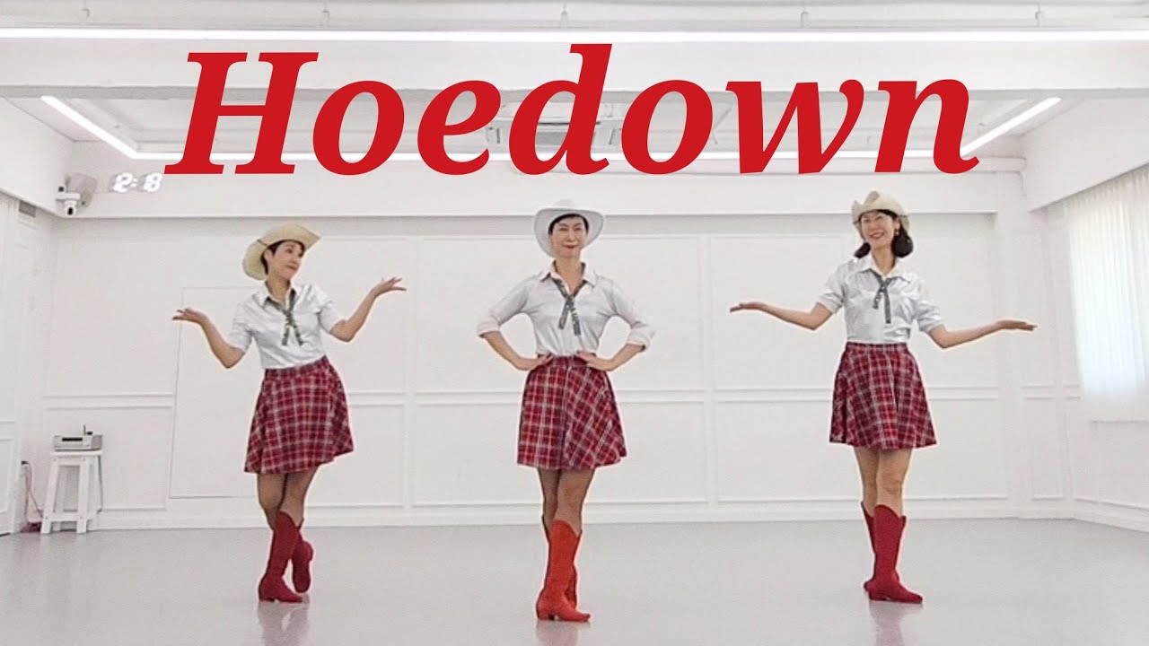 Hoedown LINEDANCE/왕초급라인댄스/Choreo:Gary O'Reilly/라인댄스배우는곳 010-5469-9632 민라인댄스코리아 민정희