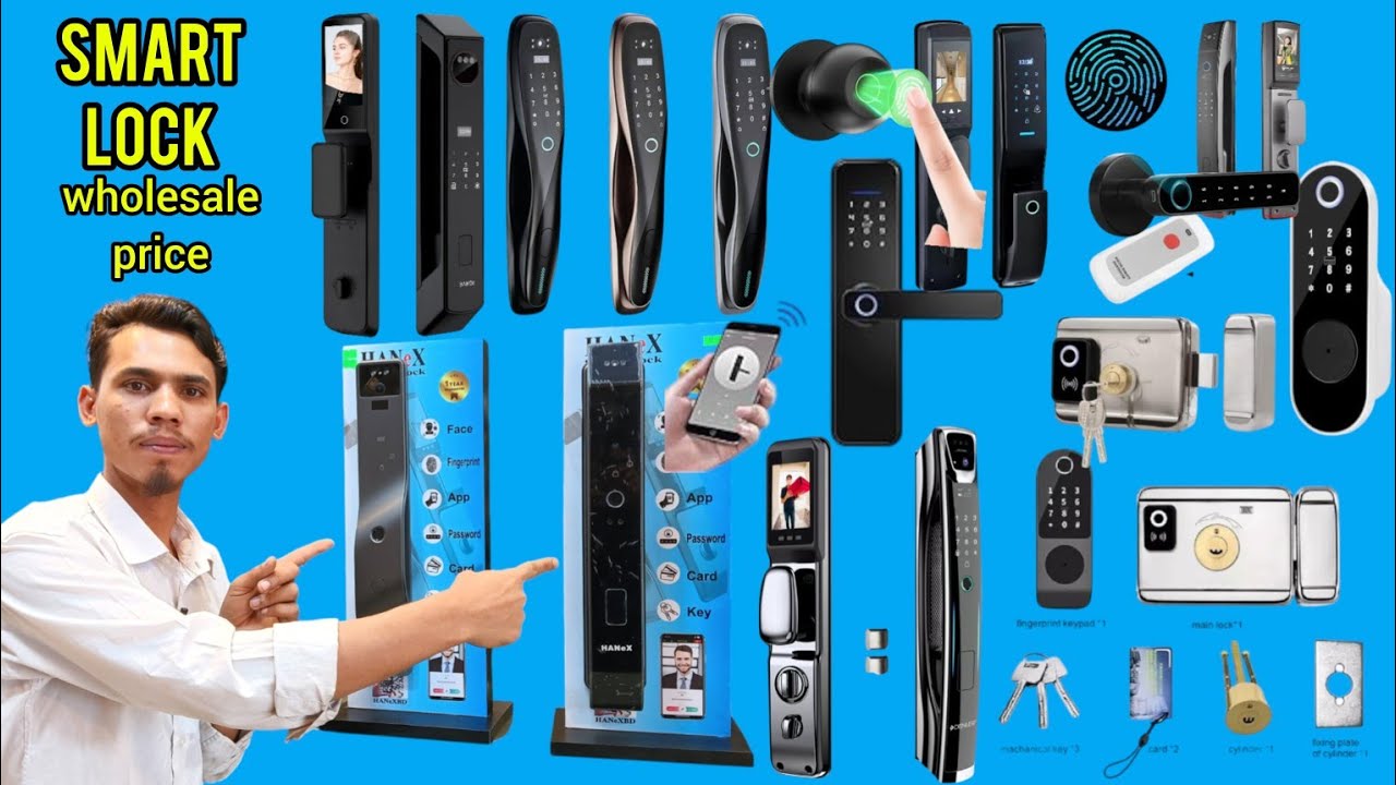 দরজার লক।  Smart Lock price in Bangladesh. smart auto lock. update Smart Lock. 26 December 2024
